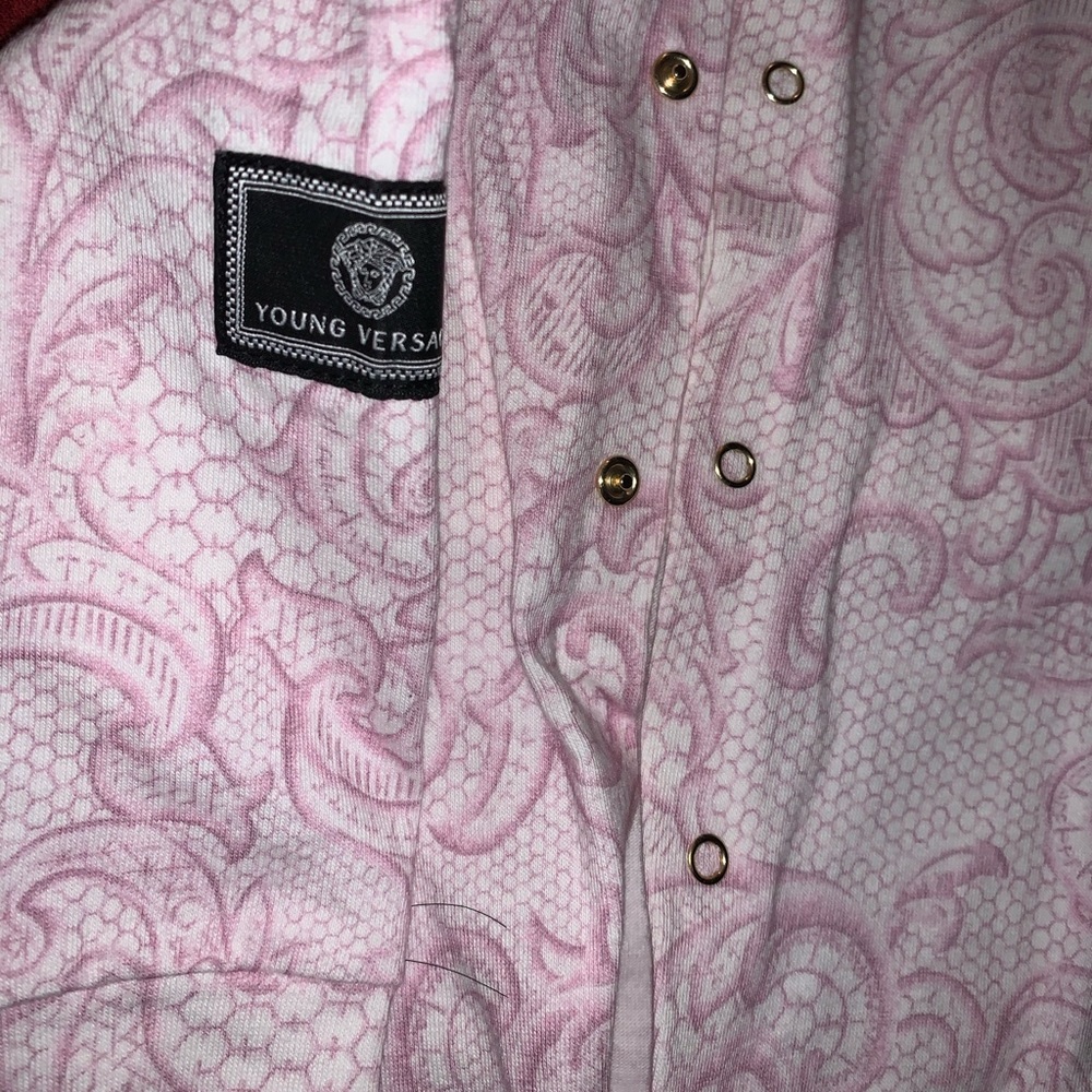 Versace Onesie wut matching hat